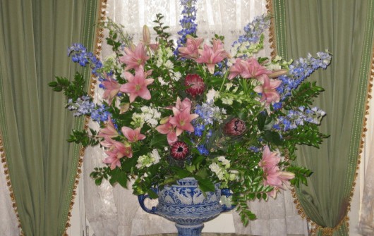 A Spring Bouquet with Protea A Spring Bouquet with Protea