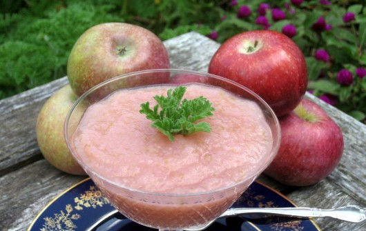 Rose-Scented Applesauce Rose-Scented Applesauce