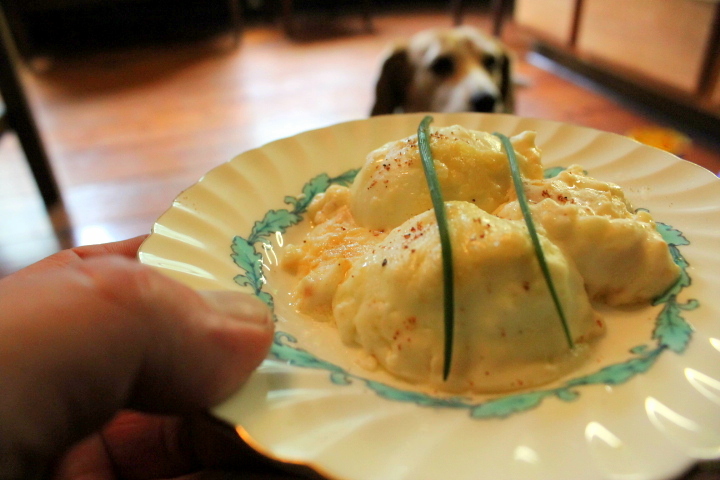 Sunday Brunch: Creamy Gratin of Hard Cooked Eggs