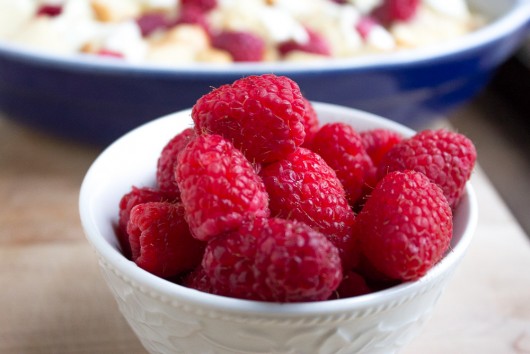 raspberry goat cheese strata -JPG.-berries
