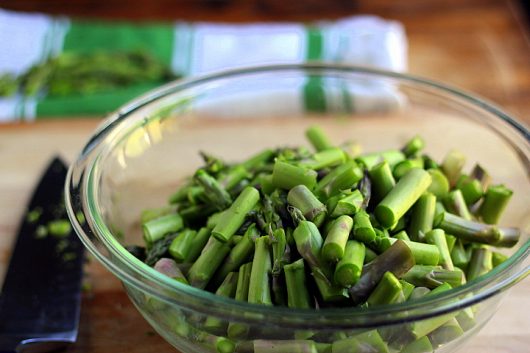 asparagus chop