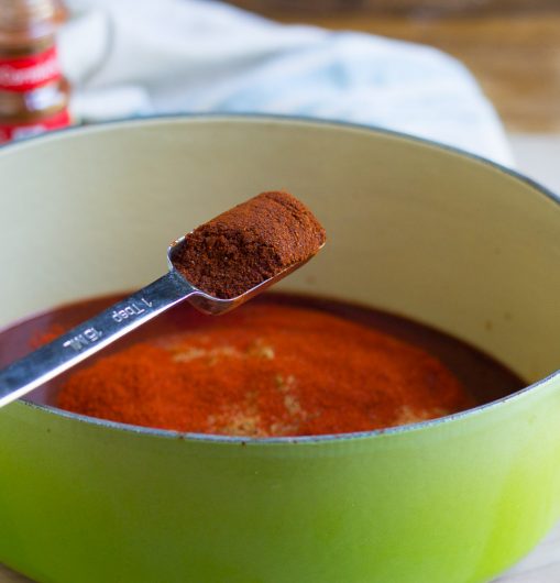 BBQ sauce add chili powder 8-03-16