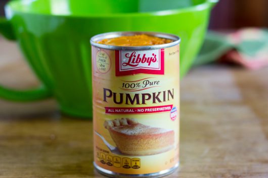 can of pure pumpkin