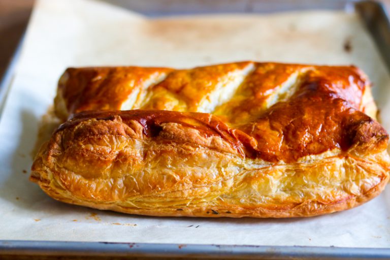 Cocktail Appetizer Salami in Puff Pastry Kevin Lee Jacobs