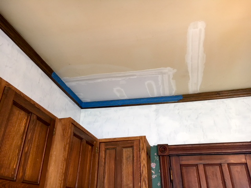 Kitchen Project Painting Over Wallpaper Kevin Lee Jacobs