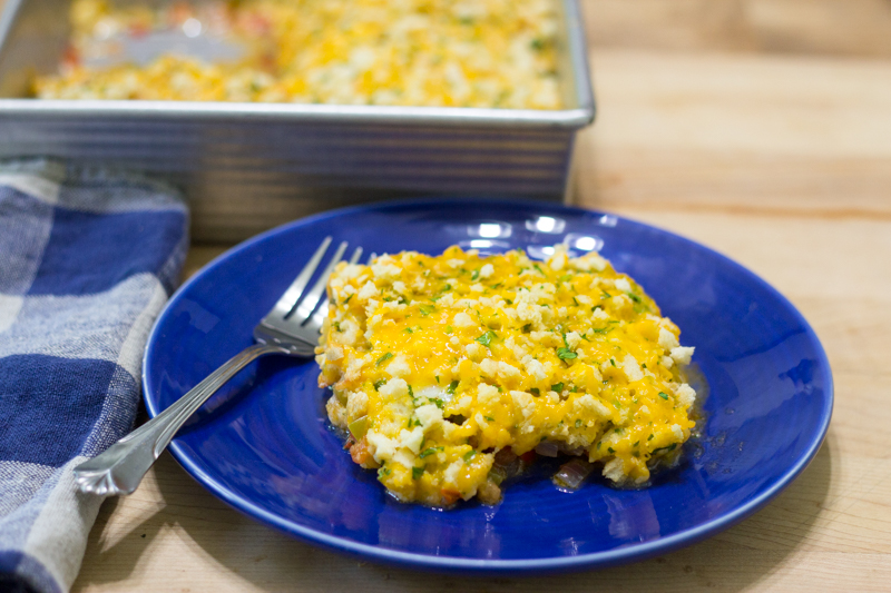 Cheesy Gratin of Eggs and Veggies Kevin Lee Jacobs