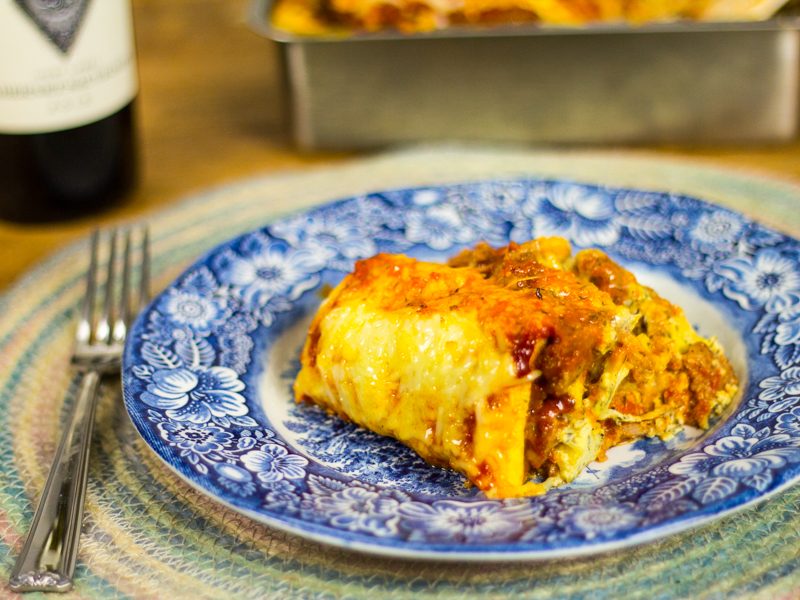 Low-Carb Lasagna Loaf