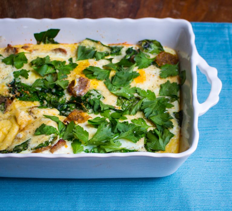Polenta and Egg Breakfast Casserole Kevin Lee Jacobs