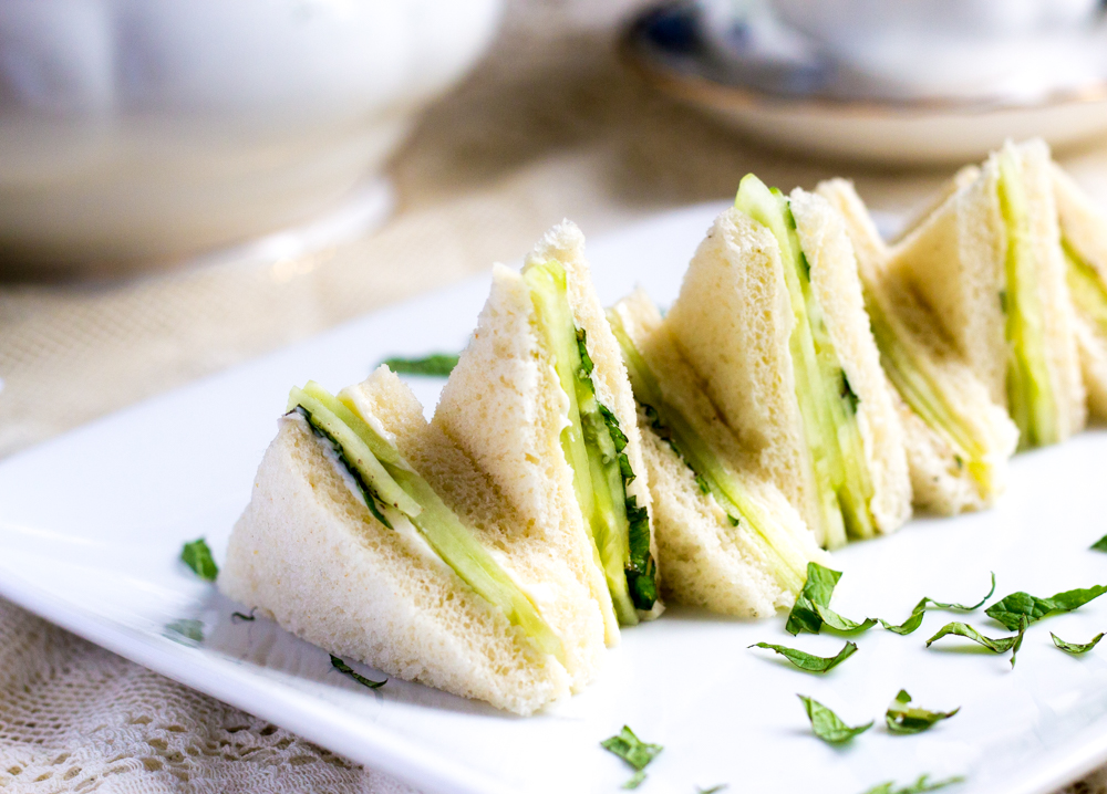 Cucumber and Mint Sandwich Recipe Kevin Lee Jacobs