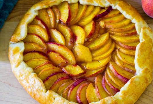Rustic Peach Galette
