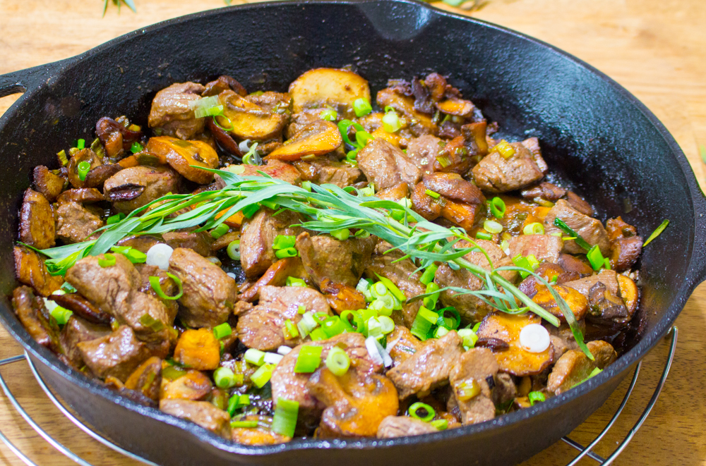 Skillet Steak Dinner Recipe Kevin Lee Jacobs