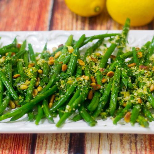 Green Beans Gremolata Kevin Lee Jacobs