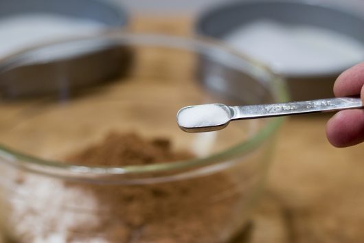 Helene's Crazy Chocolate Cake -- the salt