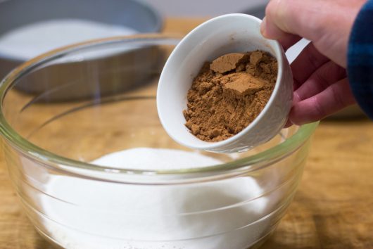 Helene's Crazy Chocolate Cake -- the unsweetened cocoa