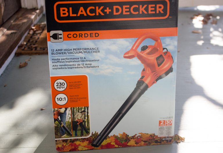 My Black + Decker Leaf Vacuum Trial Kevin Lee Jacobs