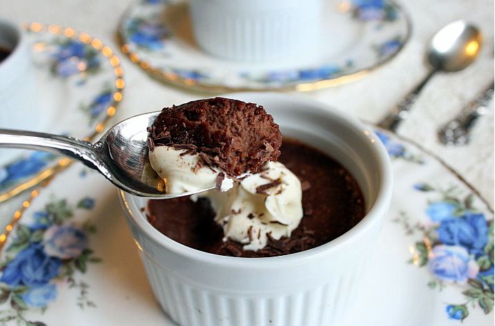 Romantic Chocolate Pots de Crème