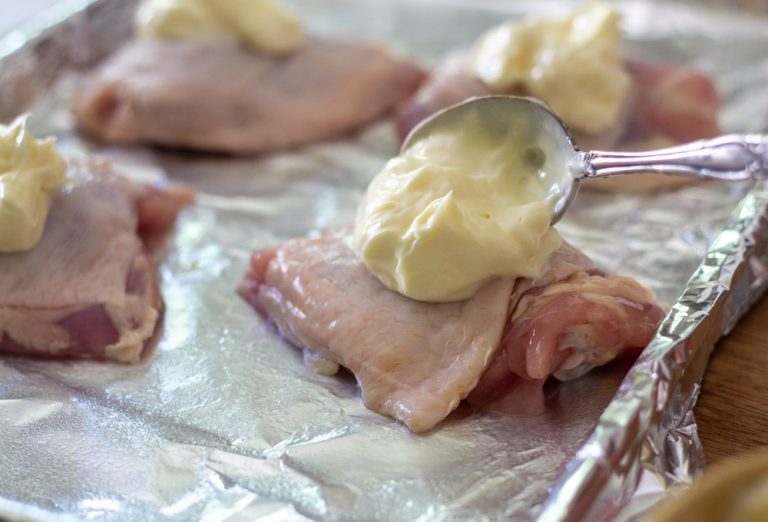 Crispy Mayonnaise Chicken Thighs Kevin Lee Jacobs