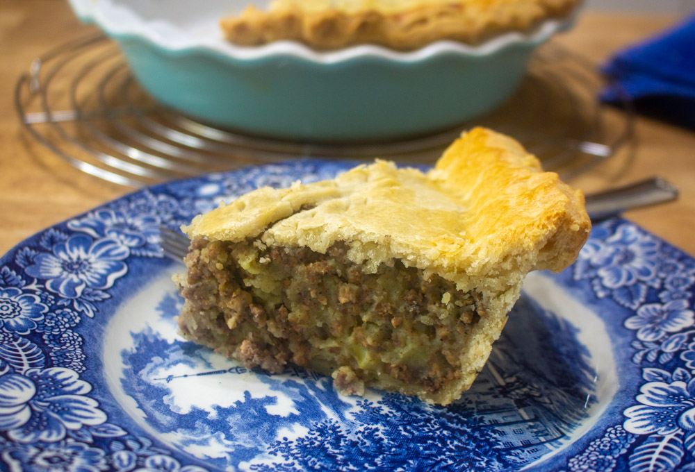 Christmas Eve Tourtière - Dish 'n' the Kitchen