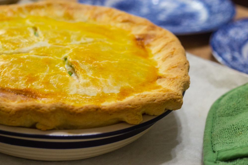 Double Crusted Chicken Pot Pie Kevin Lee Jacobs