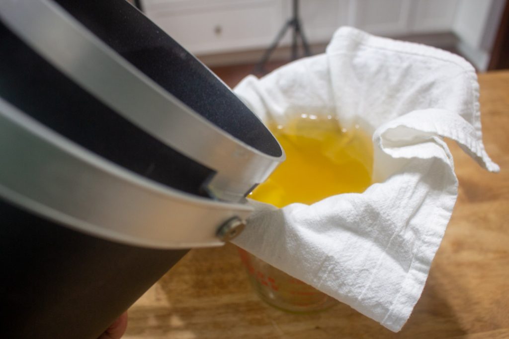 How I Strain and Store Used Cooking Oil Kevin Lee Jacobs