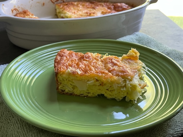 Healthy Cabbage Casserole