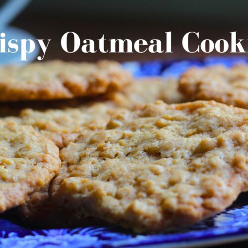 Crispy Oatmeal Cookies Kevin Lee Jacobs