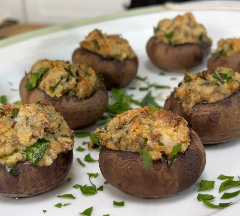 Classic Stuffed Mushrooms
