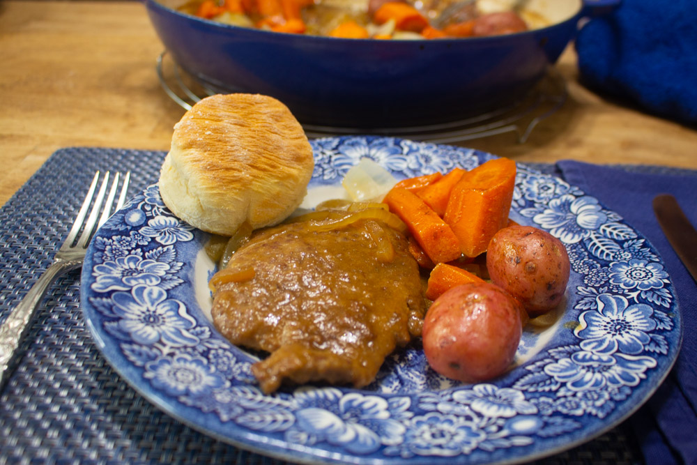 1930s Braised Cube Steak Dinner - Kevin Lee Jacobs